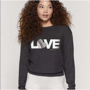 Spiritual Gangster Love Savasana Sweatshirt NWT